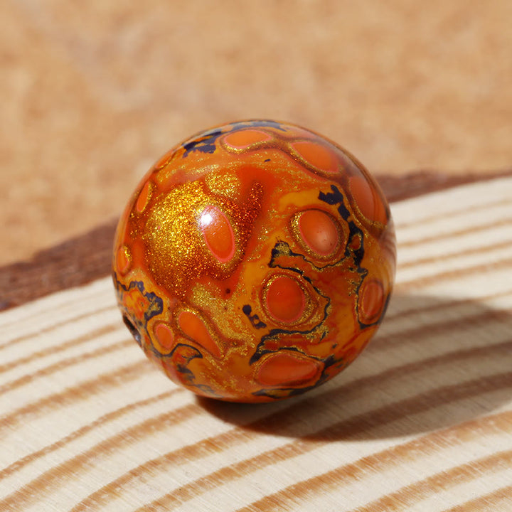 Buddha Stones Natuurlijke, veelkleurige lakparels, rustgevende Armband - image 13