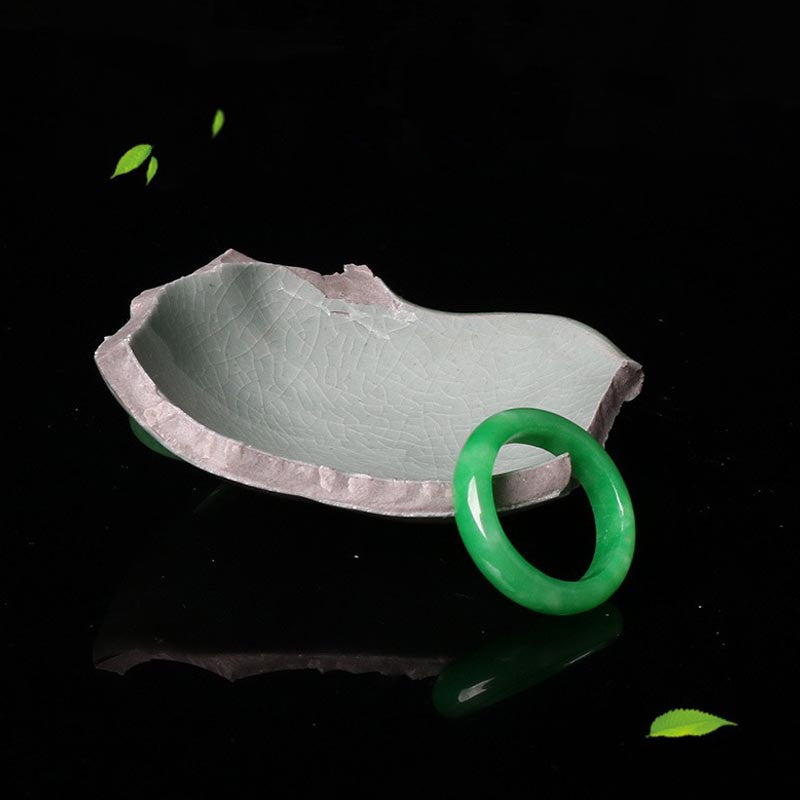Buddha Stones Jade Ring - image 4