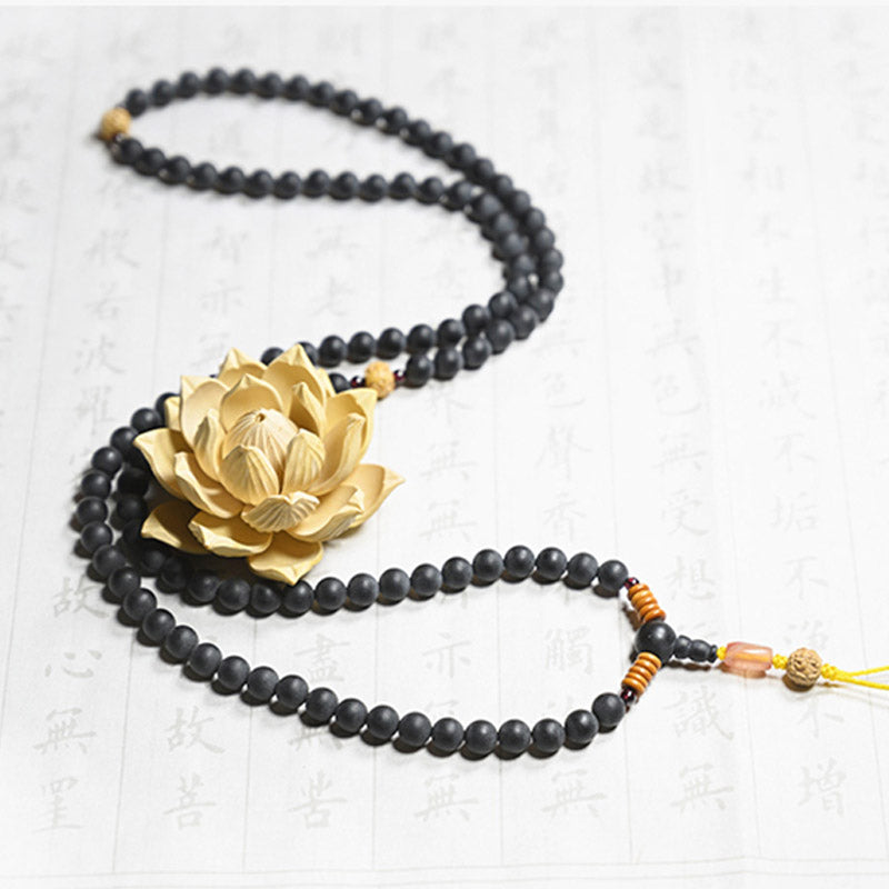 Buddha Stones Tibetaanse Mala Cypress Bodhi Zaad Rode Agaat Genezende Armband - image 1