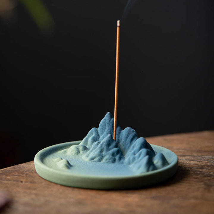 Creatieve keramische wierookbrander met terugvloeiende Wierook uit de bergen - image 9