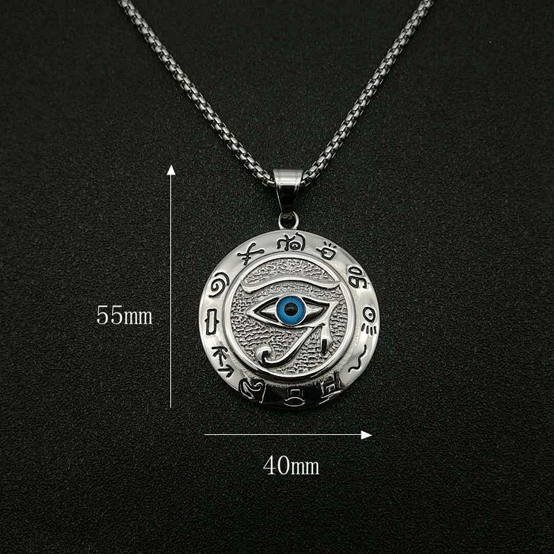 Buddha Stones Oog van Horus beschermende Ketting - image 3
