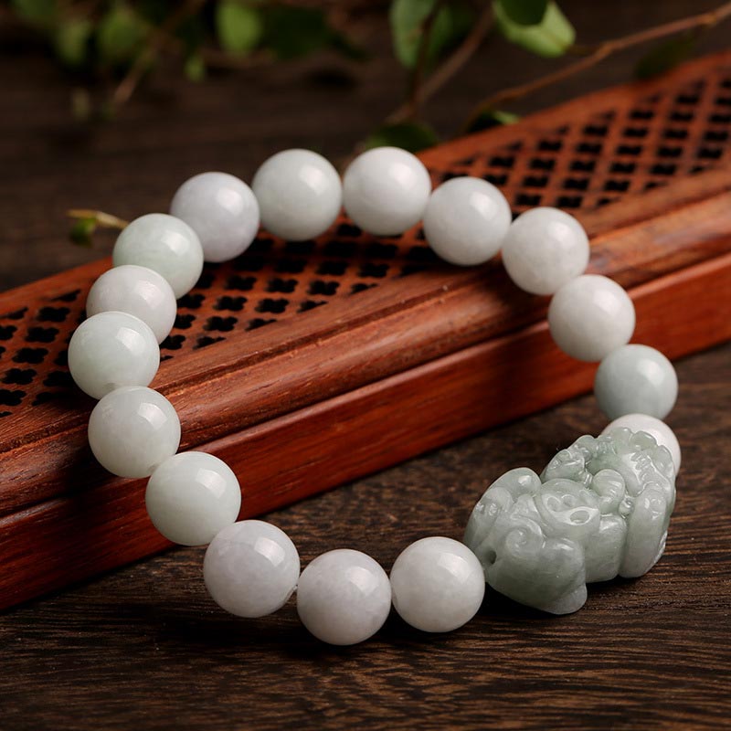 Buddha Stones Fengshui Geluksarmband van Armband PiXiu - 0,39 IN (10MM) - image 0