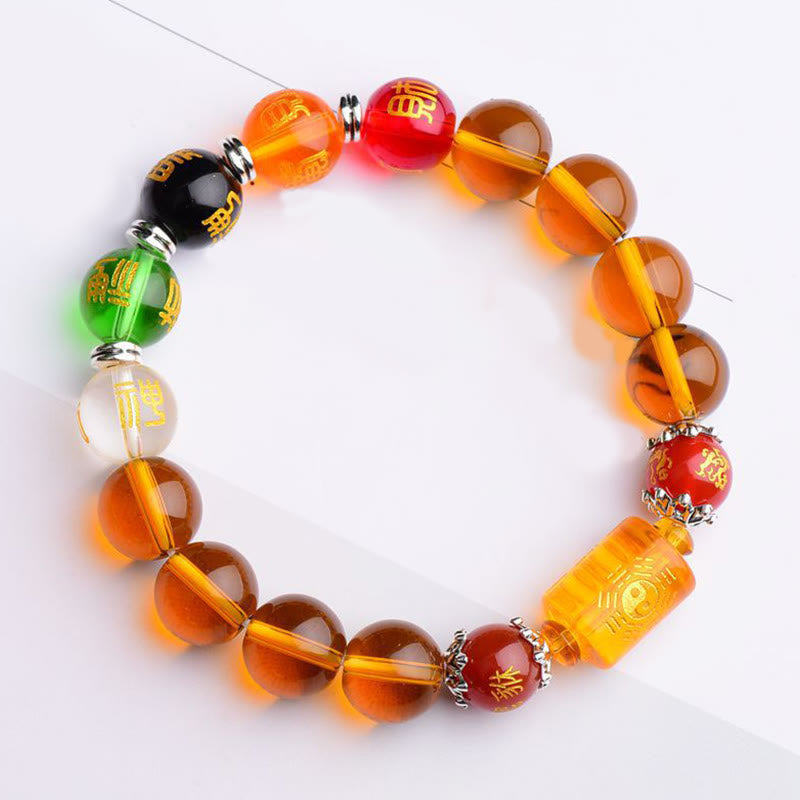 Buddha Stones Armband met natuurlijke citrien - image 6