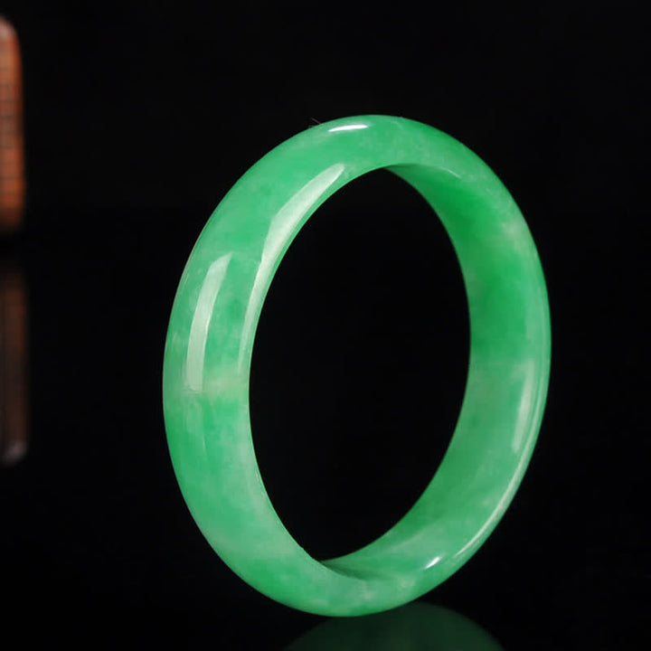 Buddha Stones Kwartsiet Jade Helende Overvloed Beschermende Bangle-armband - image 4