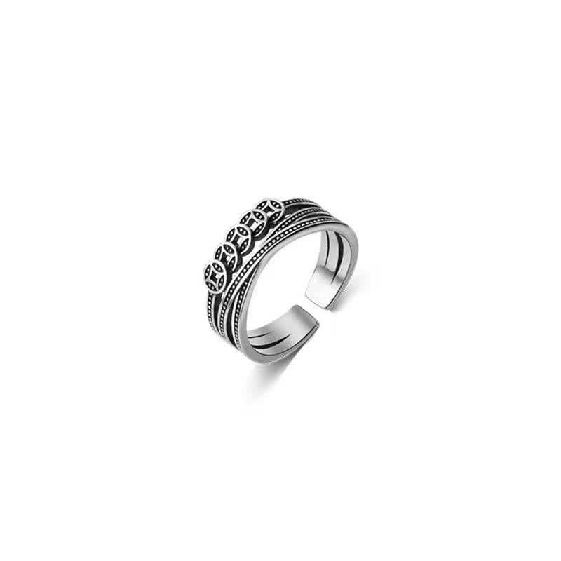 Buddha Stones Koperen munt Ring - image 5